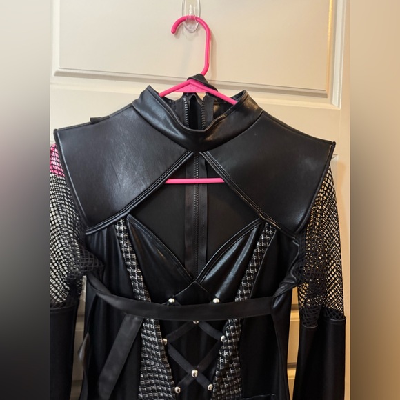 Leg Avenue Medium Black CAT Bodysuit Cosplay RARE - Picture 2 of 11